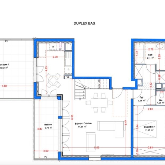  Annonces VILLEPINTE : Appartement | LE PERREUX-SUR-MARNE (94170) | 95 m2 | 816 000 € 