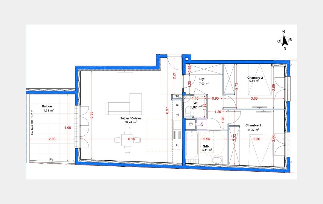 Annonces VILLEPINTE : Appartement | LE PERREUX-SUR-MARNE (94170) | 69 m2 | 508 000 € 