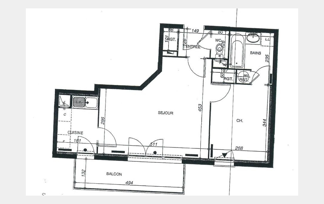 Annonces VILLEPINTE : Appartement | VILLEJUIF (94800) | 42 m2 | 244 000 € 